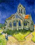 Van Gogh, L'église d'Auvers-sur-Oise, 1890
